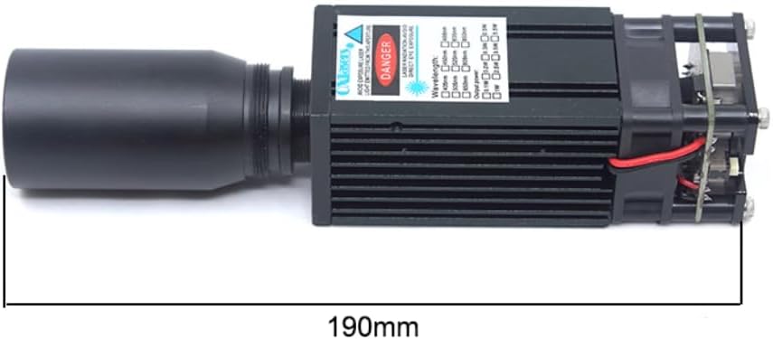 450nm Blue light 3CM coarse light module with beam expander DC12V