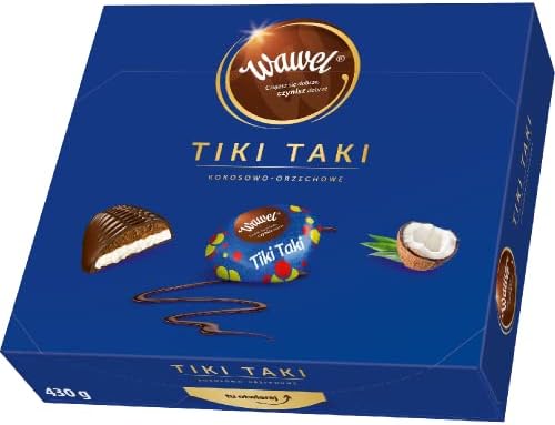 Tiki Taki Filled Chocolate Bombons - Tiki Taki 330g by WAWEL