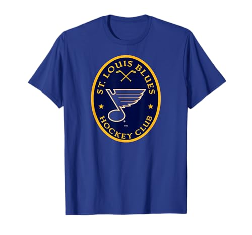 St. Louis Blues Iconic Royal Officially Licensed T-Shirt