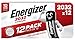 Energizer - Pack de 12 Pilas CR2032 / 3V Lithium