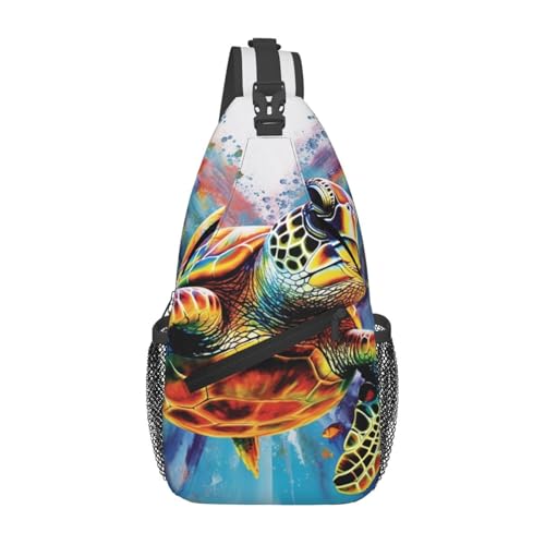 Bolso cruzado colorido para hombre y mujer