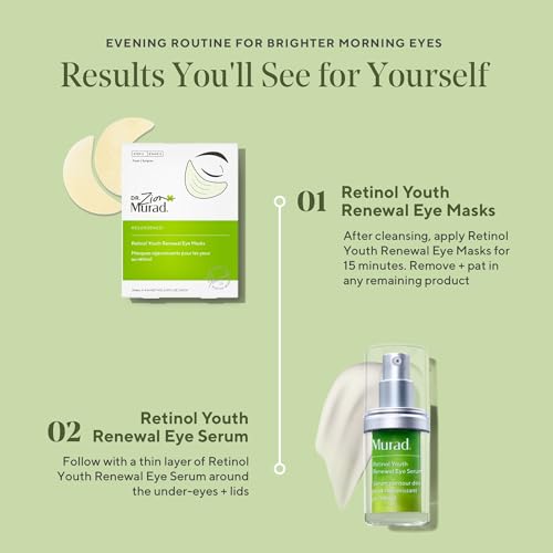 Retinol Youth Renewal Eye Serum Da Murad For Unisex - 0,5 Oz Serum