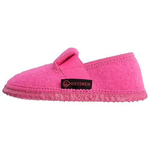 Preisvergleich Produktbild GIESSWEIN Hausschuhe Türnberg - Geschlossene Kinder-Hausschuhe, Warme Filz-Pantoffeln für Mädchen & Jungen, Unisex Slippers