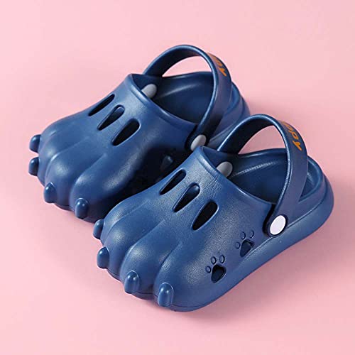Kids Garden Clogs Boys Girls Summer Cute Cartoon Cat paw Water Shoes Non-Slip Lightweight Soft Children Sandals Infant Slip-on Walking Slippers for Beach Pool Shower （Toddler/Little Kid）3