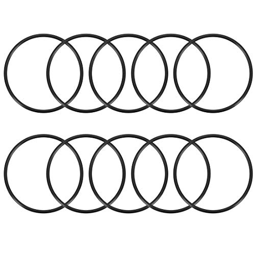 sourcing map Nitrile Rubber O-Rings 80mm OD 73mm ID 3.5mm Width, Metric Nitrile Rubber Sealing Gasket for Automotive Machine Plumbing, Pack of 10
