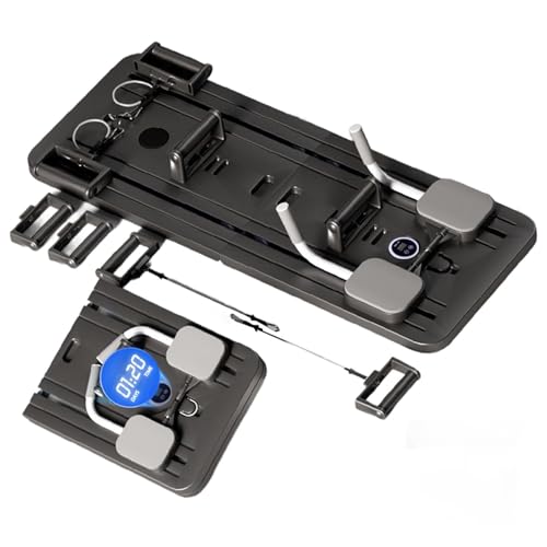 Rodillos abdominales con rebote automático y set multifunción para entrenar en casa