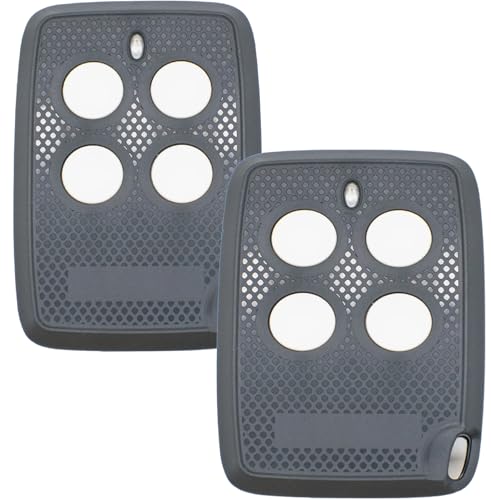 Télécommande 405 PTX433 TX3 de garage 433.920 MHz bip portail émetteur 4 boutons lot de 2