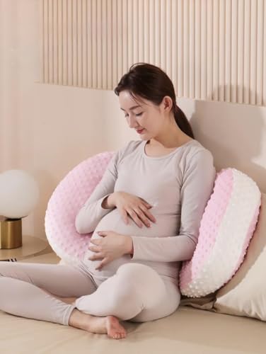 Image of Body Pillow for Pregnante Women for Slepping, Memory Foam Maternity Pillow for Belly Support, Back Support, Soft Support for Pregnancy Bump