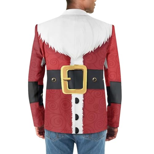 Mens Suit Jacket Tuxedo Jackets with Pockets Business Dinner Suit Blazer Jacket, XS-5XL4