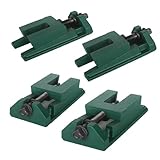 WZDXBQD Adjustable Machine Leveling Feet Cast Iron Pad Heavy Duty, Heavy Machinery Equipment Shock Absorbing Cast Iron Pad Machine Tool Adjustment Feet Pad (4, Rectangular)