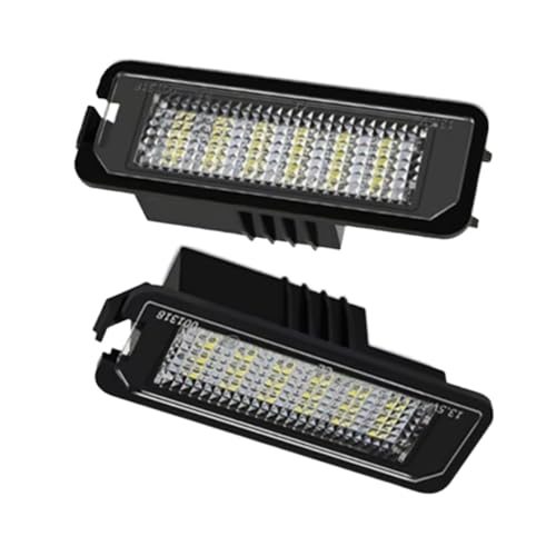 Luces de matrícula para Porsche 997 kit de luces traseras coche 7PP943021