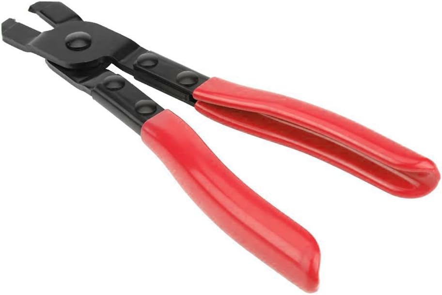 Heavy Duty CV Boot Clamp Pliers Kit - Universal Ear-Type Plier for All Earless Type CV Joint Boot Clamps Banding Carbon Steel Install Tool