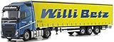tekno volvo f88  Tekno Volvo FH GL Lowliner Gardinenplanen-Sattelzug Willi Betz