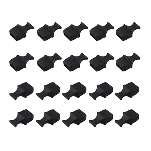 Futheda 20 Piezas SFP Silicona Anti Polvo Tapa Tapones, SFP Puerto Jaula Durable Módulo Óptico Protector Tapón Tapón, para Ranura SFP en la Red Switch Router Tarjeta de Interfaz de Red