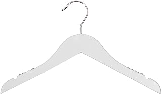 NAHANCO 20114 Flat Wood Top Hanger, 14