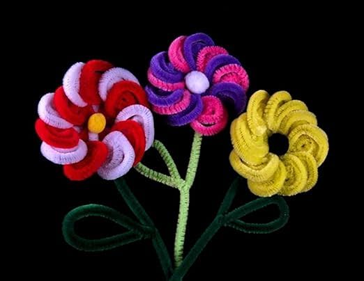 Pipe Cleaners for Craft Projects, DIY Accessory, Scrapbooking & Creative Activities|100 Pieces | MultiColor | Size-12 inch 2