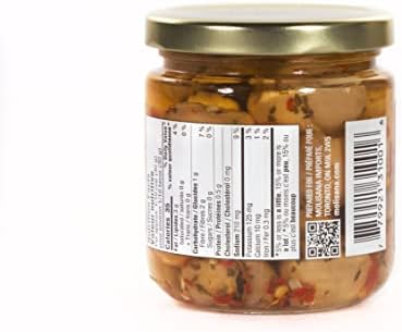 Regina Molisana Hot Pickled Mushrooms in Oil, 250 milliliters - 2