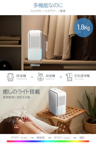 Judout 除加湿空気清浄機 HD012-6 の商品画像 8