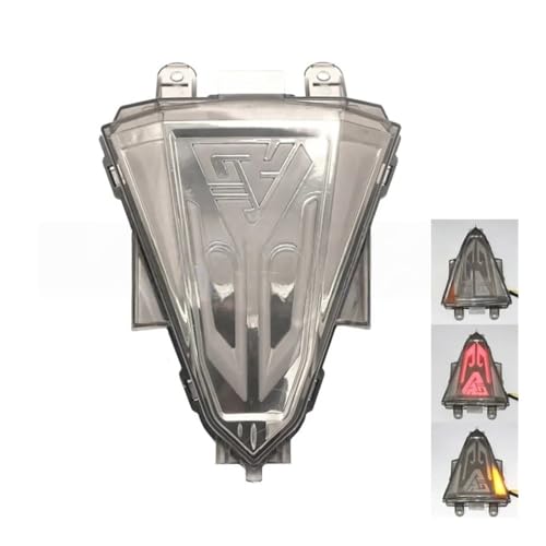 Feu LED indicateur de freinage avec clignotant moto intégré R15 - 2