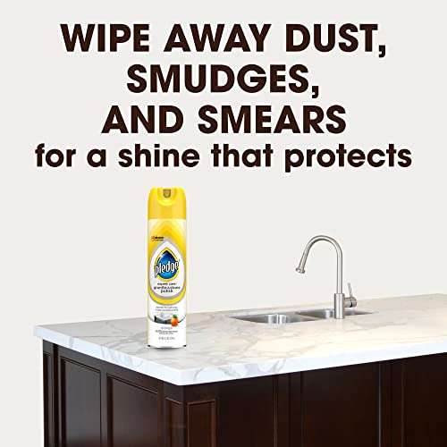 Image of Pledge Granite & Stone Cleaner, Expert Care, Aerosol, Orange Scent, 9.7 oz.