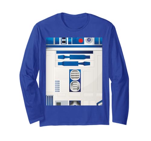 Star Wars R2-D2 Disfraz de Halloween Manga Larga