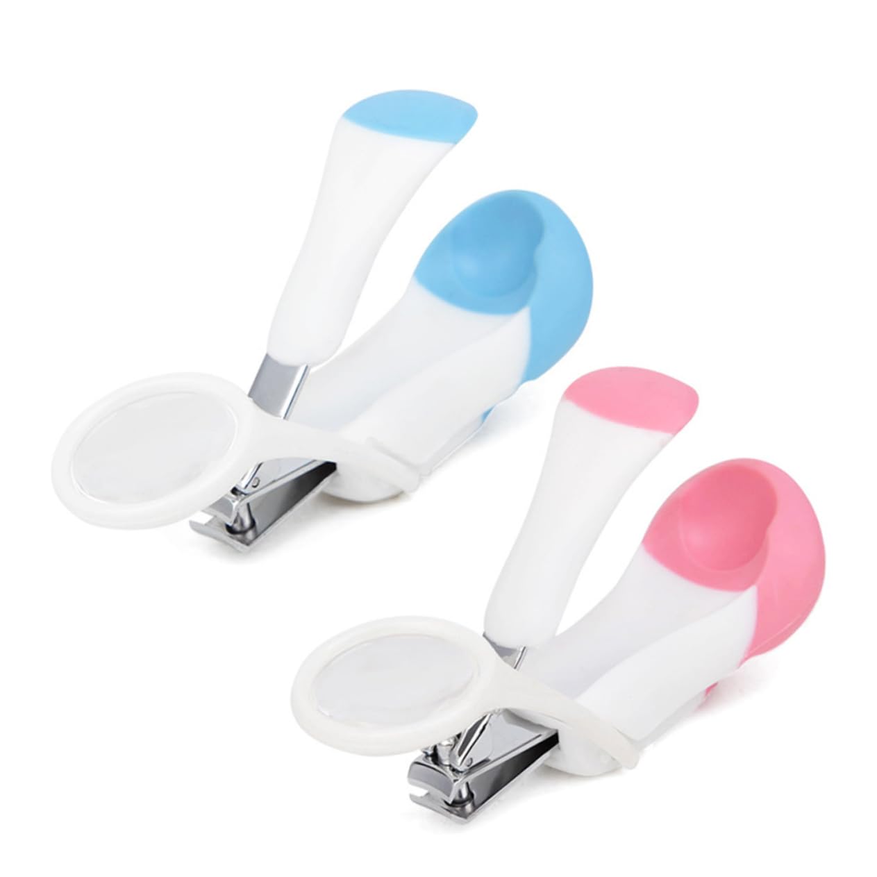 SUPVOX Guinea Pig Nails Clippers Pet Nail Trimmer Magnifying Glass for Small Animal Grooming for Hedgehog Random