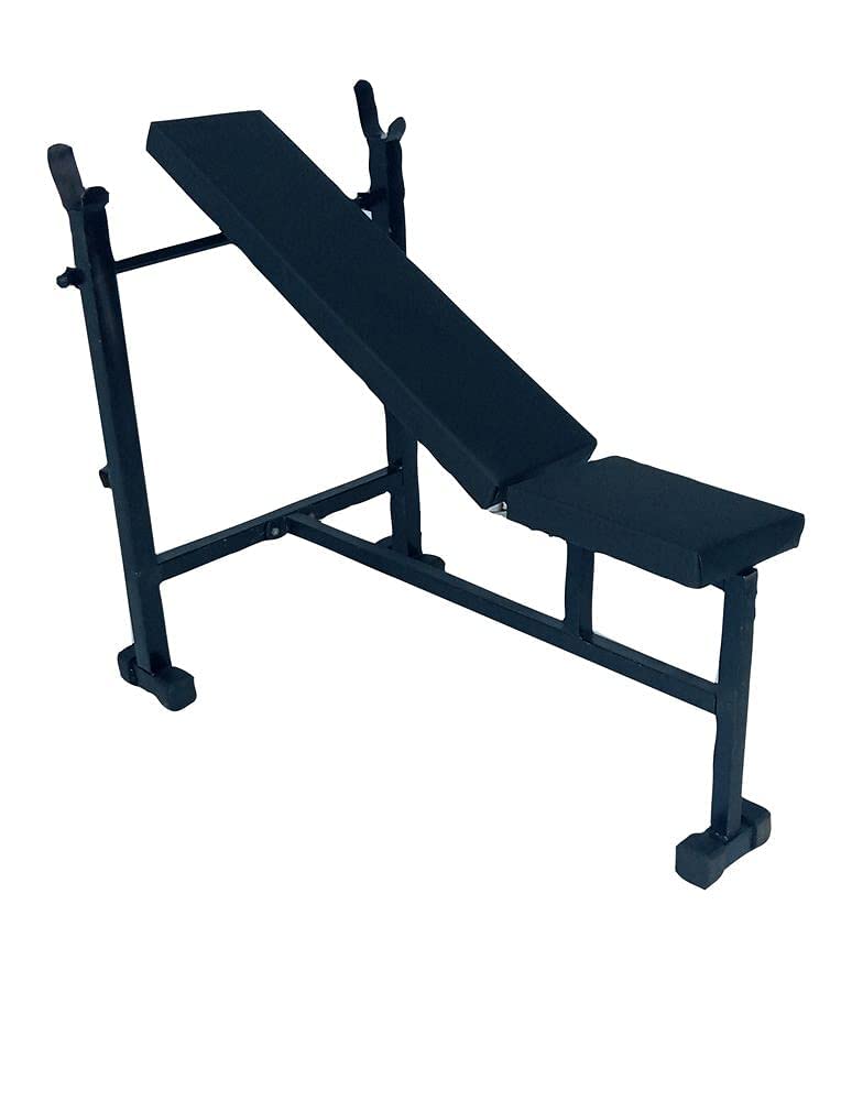 SPANCO Heavy Duty 3in1 Single Support (Incline/Decline/Flat) Weightlifting Bench (120 kg Holding Capacity)/ Utility Exercise Bench for Weight Strength Training for Full Body Workout & Home Gym-image-39