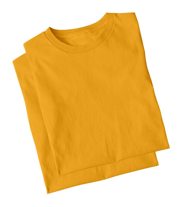Image of XENOVAURBAN Kids Unisex Solid Round Neck Cotton T-Shirt - P
