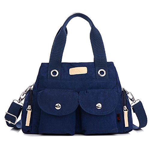 Sac en bandoulière contre la pluie pour femme avec sac en toile-C de tourisme