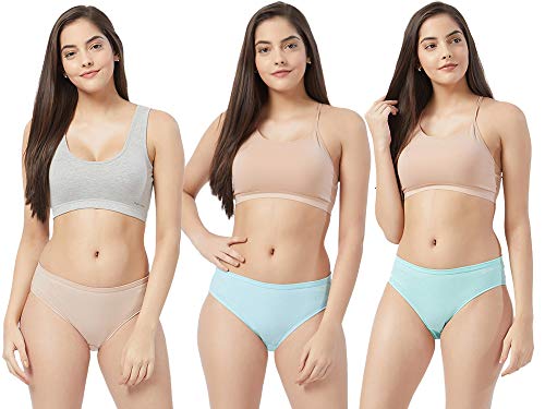 Image of Fruit of the Loom Women's Bikini(Colors and Prints May Vary) (Pack of 3)