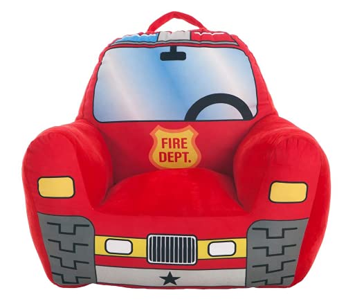 CREACIONES LLOPIS Fauteuil Pompiers Rouge Feu 52x48x51 cm 42077