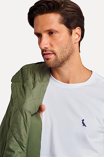 Camiseta Algodão Gota Pica-Pau Bordado Reserva Cor:Branco;Tamanho:M;Gênero:Masculino