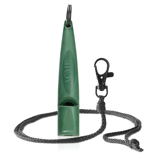 ACME 211.5 Alpha Dog Whistle - Forest Green - With Lanyard