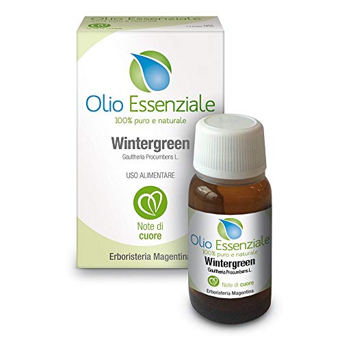 Erboristeria Magentina - Olio Essenziale Wintergreen 10ml - Uso Alimentare