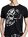 John Varvatos Men's Bowery Skull Tee, Black