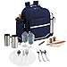 Picnic at Ascot Original Equipped 2 Person Picnic Backpack with Coffee Service, Cooler & Insulated Wine Holder - Designed & Assembled in the USA