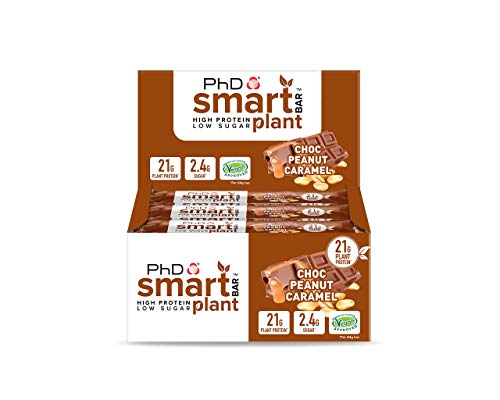 PhD Smart Bar Plant - High Protein Low Sugar, Vegan approved