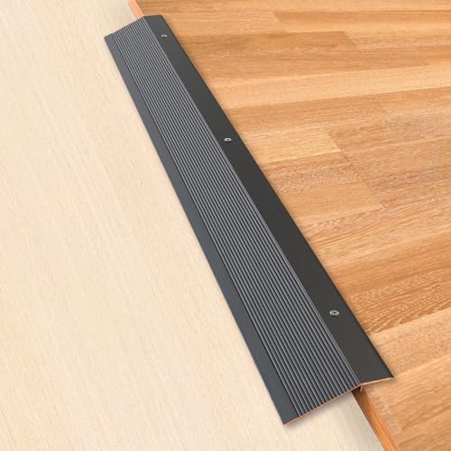 aluminum floor transition strip - threshold ramps for doorways 36 inch threshold strip with 3m adhesive backing and screws doorway edge trim suitable for threshold height less than 16 inch