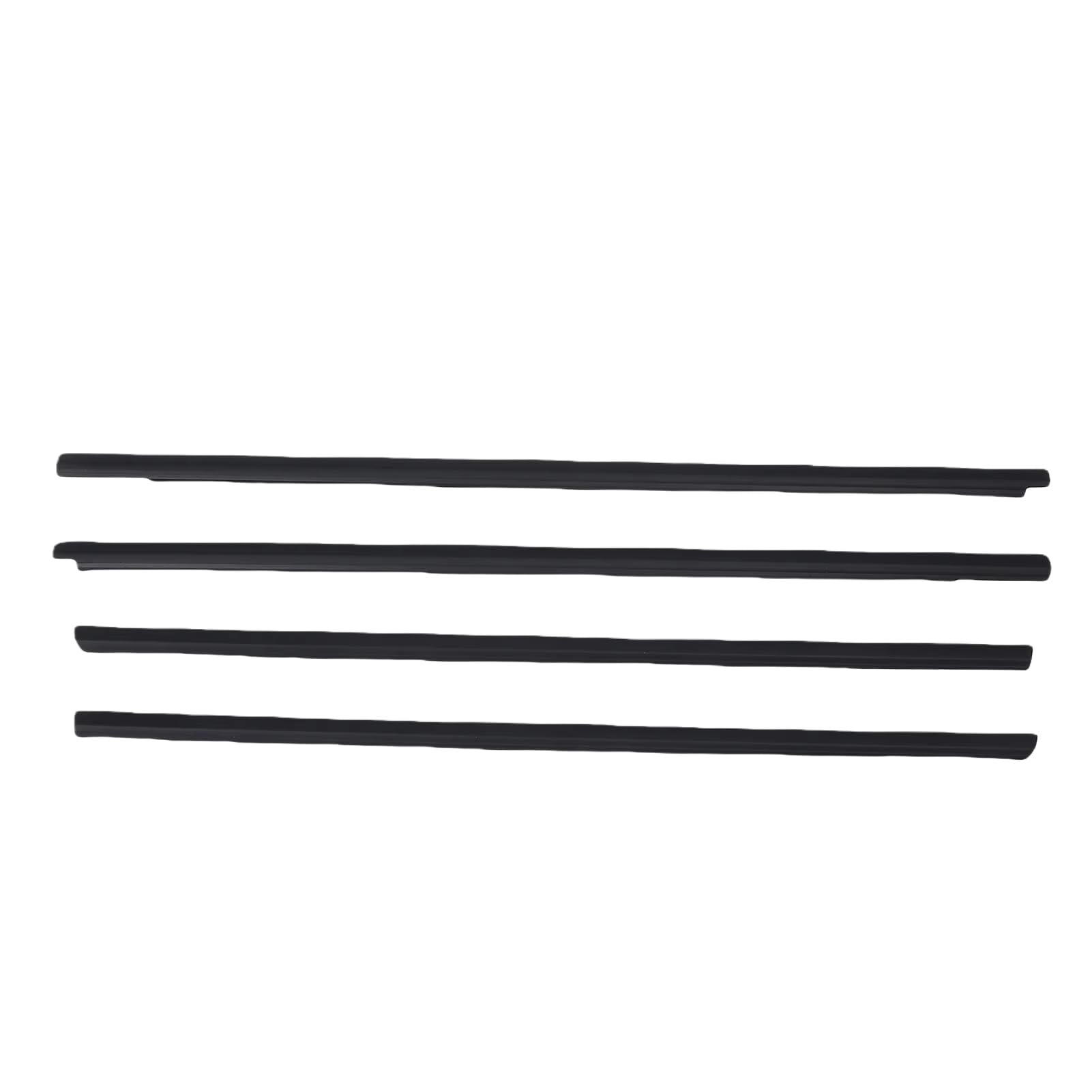 Mzxygkli One Color Car Window Weather Strip 4Pcs Car Window Weather Strip Seals Belt 82821 8H300 Outer Door Weatherstrip For X-Trail For T30 2001-2007