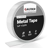 GAUDER Metal Tape Self Adhesive | Ferrous Tape for Magnets | Metallic Steel Strip