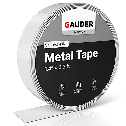 Gauder Metal Tape Self Adhesive | Ferrous Tape For Magnets | Metallic Steel Strip #TOP6