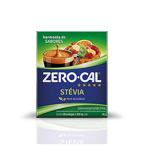 Cal Stevia Zero Powder Sweetener w/ 50 Envelopes