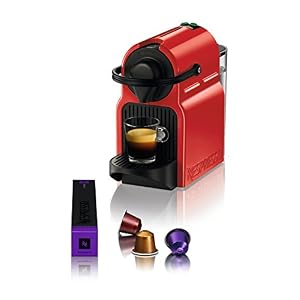 Nespresso BEC120RED Inissia Espresso Machine by Breville, 24 ounces, Red Nespresso BEC120RED Inissia Espresso Machine by Breville 24 ounces Red