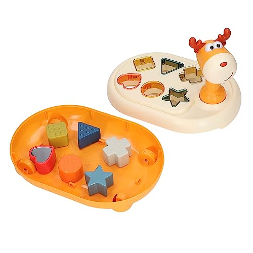 Jeu de tri en forme de cerf, le cadeau d’apprentissage idéal pour l'anniversaire d'un bébé