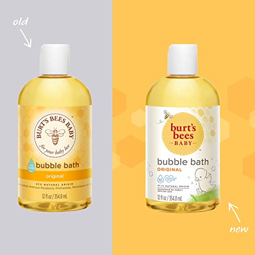 Burt's Bees Baby Bubble Bath, Tear Free Baby Wash - 12 Oz Pack Of 3 (Package May Vary) #TOP1