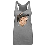 500 LEVEL Jelena Ostapenko Portrait Women's Tank Top (Tri Gray, Large)