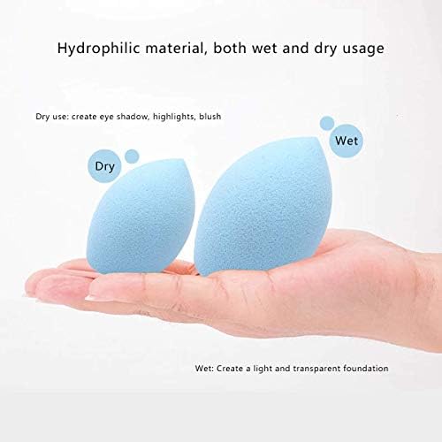 Makeup Sponge Puff Beauty Blender for Full Cover Foundation Concealer Smooth Cosmetic Powder Drop Bevel Make Up Blender Tool Flawless Beauty by Koksi