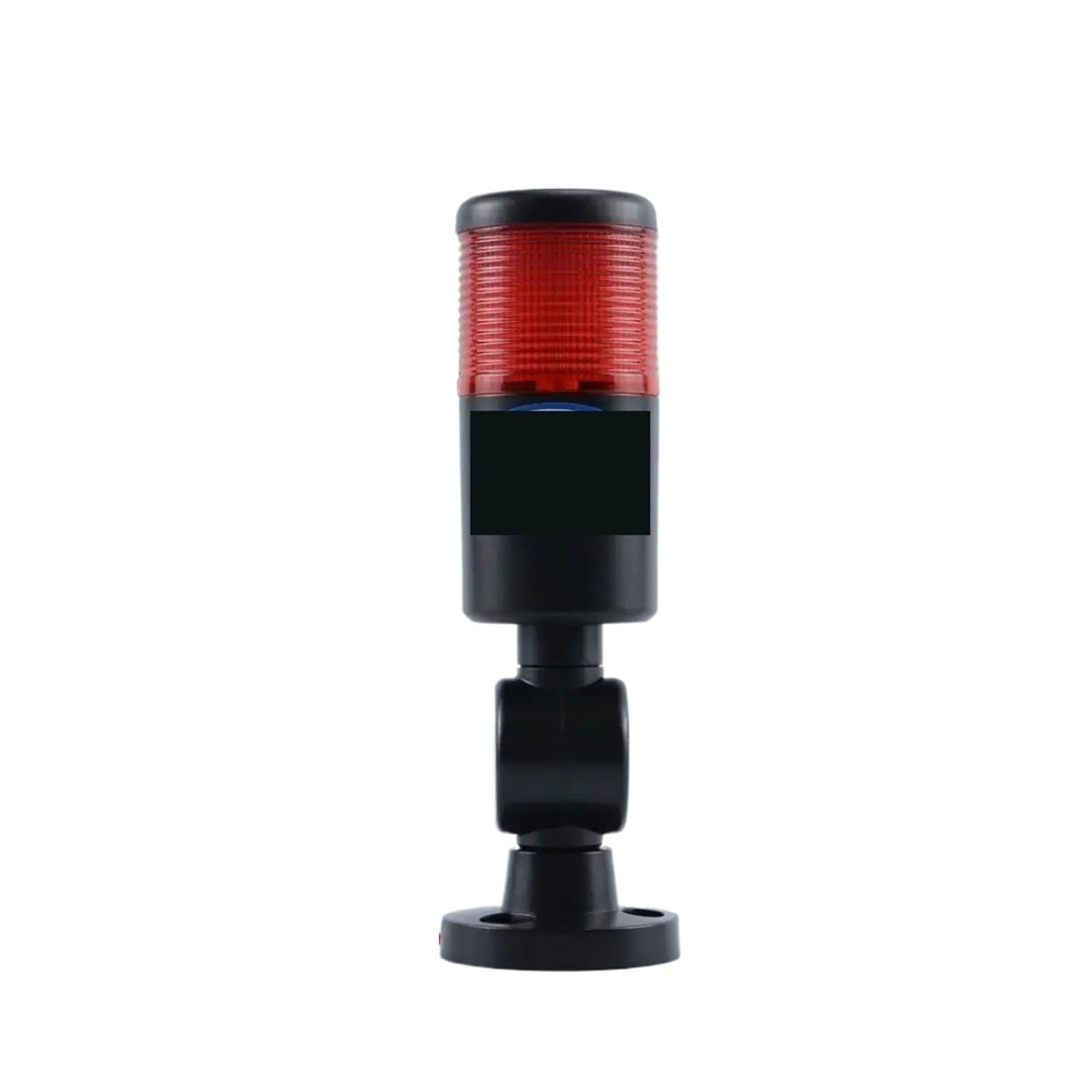 Jwseo 1 Stack No Buzzer Black 24V Industrial Signal Tower Safety Stack Alarm Light Led Multilayer Foldable Buzzer Caution Warning Lamp