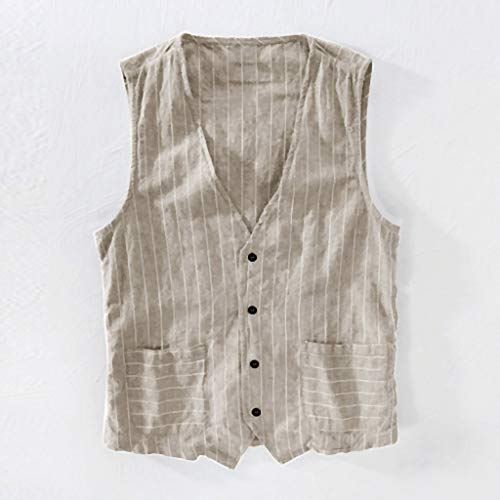 Gilet Uomo Slim Fit Maniche Corte Coreana Bianche