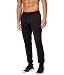 adidas Performance Men's Athletics Essential Tricot Jogger Pants, X-Large, Black/Black